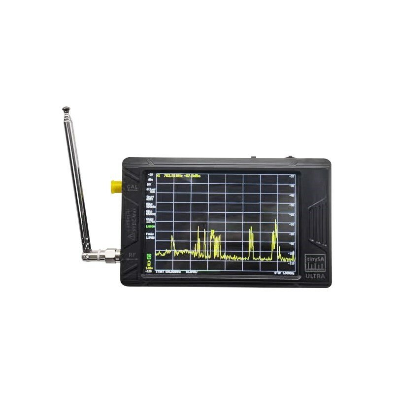 Оригинальный ручной анализатор спектра TinySA, 2,8/4 дюйма, сенсорный экран 100 K-5,3 ГГц, Анализаторы спектра Tinysa с батареей