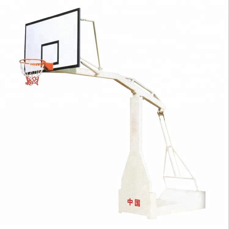 Basquete durável Hoop com encosto e aro, Stand Basket Ball Hoop para adulto