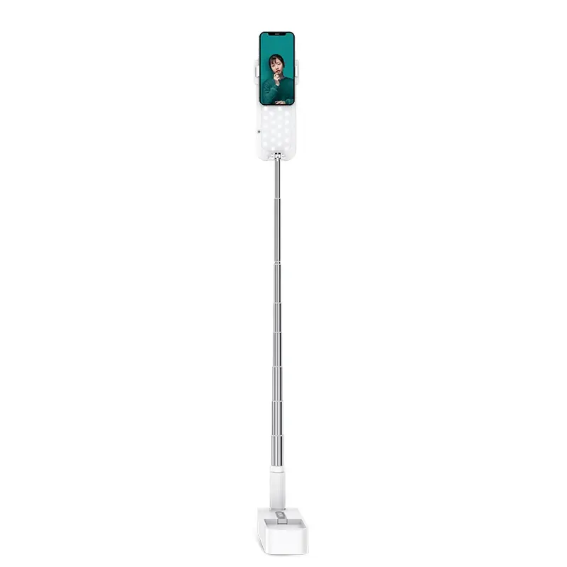 Usams US-ZB209 Mini Oplaadbare Led Ring Vul Flitslicht Mobiele Led Mini Telefoon Stand Selfie Ringlamp