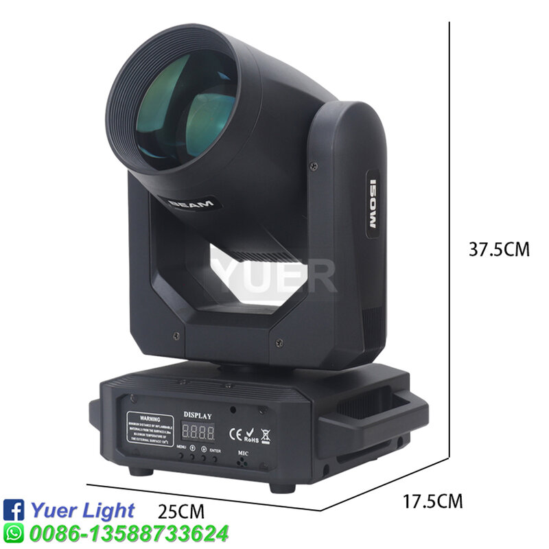40Pcs/lot LED Moving Head Light 200W Beam+Spot+18 Rotating Prisms+Rainbow Effect Dj Dmx Stage Light Effect Light Disco Dj Bar