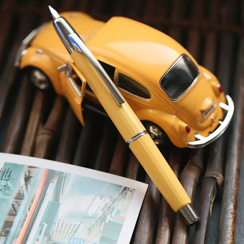 Nuovo MAJOHN A2 Press penna stilografica retrattile EF Nib convertitore penna a inchiostro in resina da 0.4mm per scrivere un regalo di natale più leggero di A1