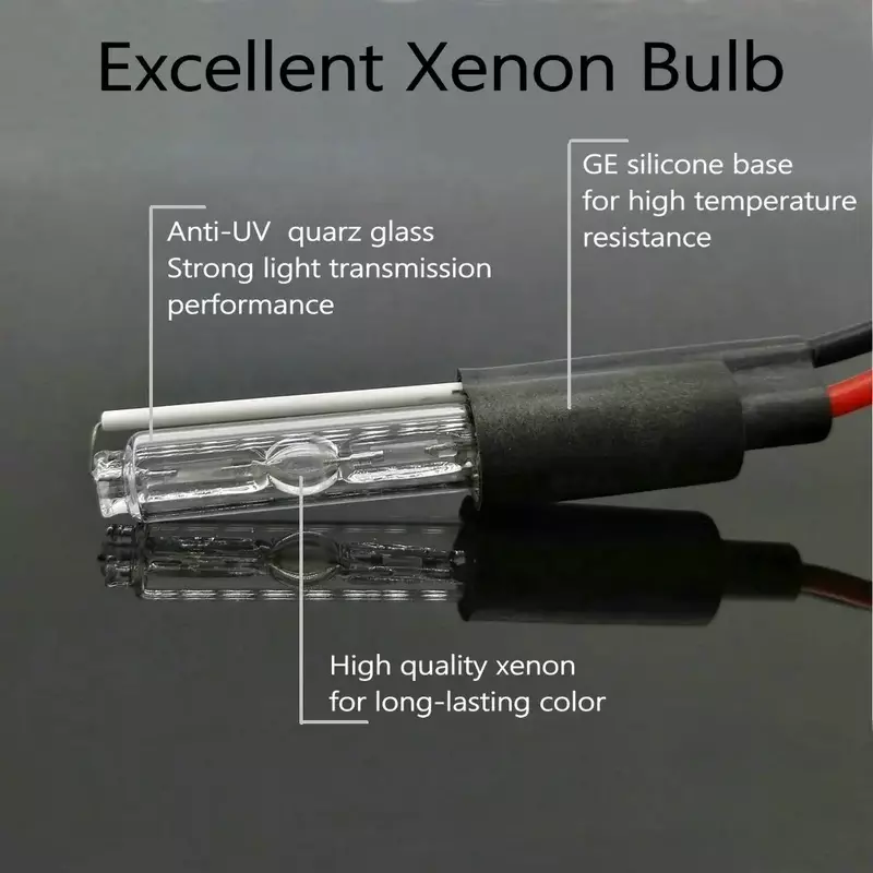 H7 Xenon Hid Kit Xenon 4300k  H1 6000k  55W H8 H9 H11 9005 9006 H3 Headlight Bulbs