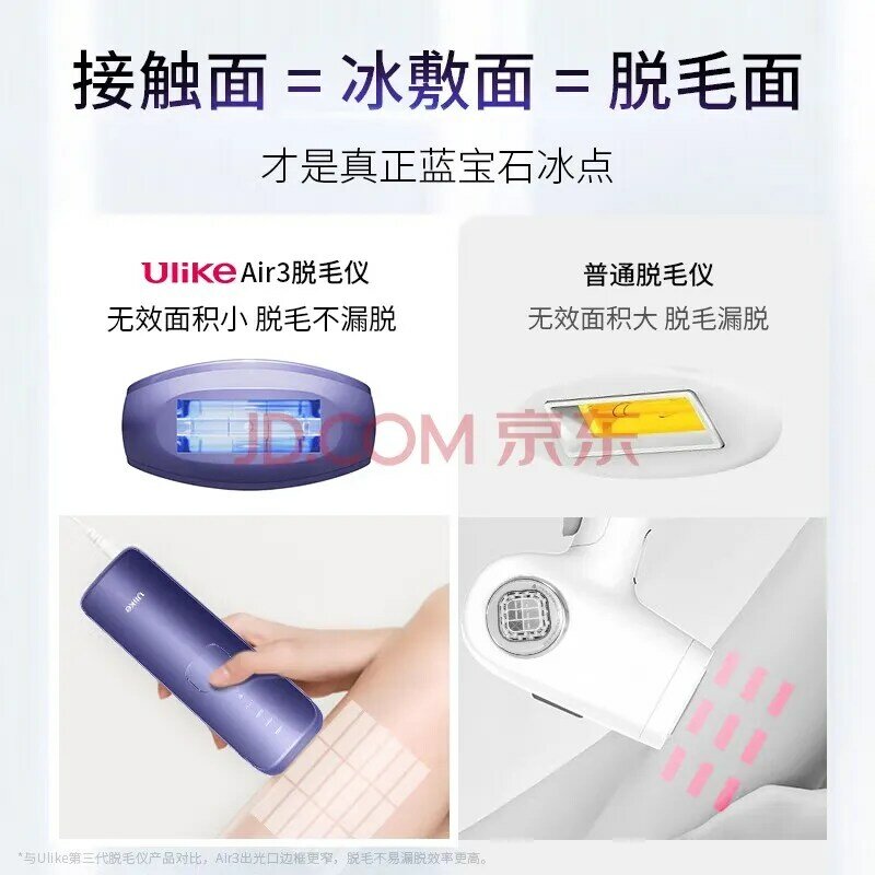 ulike sapphire air3 Hair removal instrument for home whole body private parts