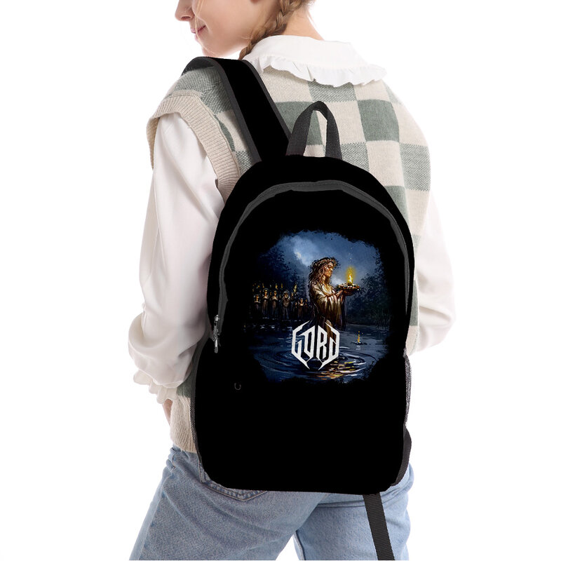 Gord Harajuku 성인용 애니메이션 배낭, 남녀공용 어린이 가방, 캐주얼 데이팩, 배낭 학교 애니메이션 가방, 신제품