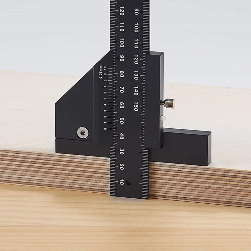 Tool Accessories Anti-rust Stable Ruler 280mm Anodized Aluminum Brand New CNC Machining High Quality Practical