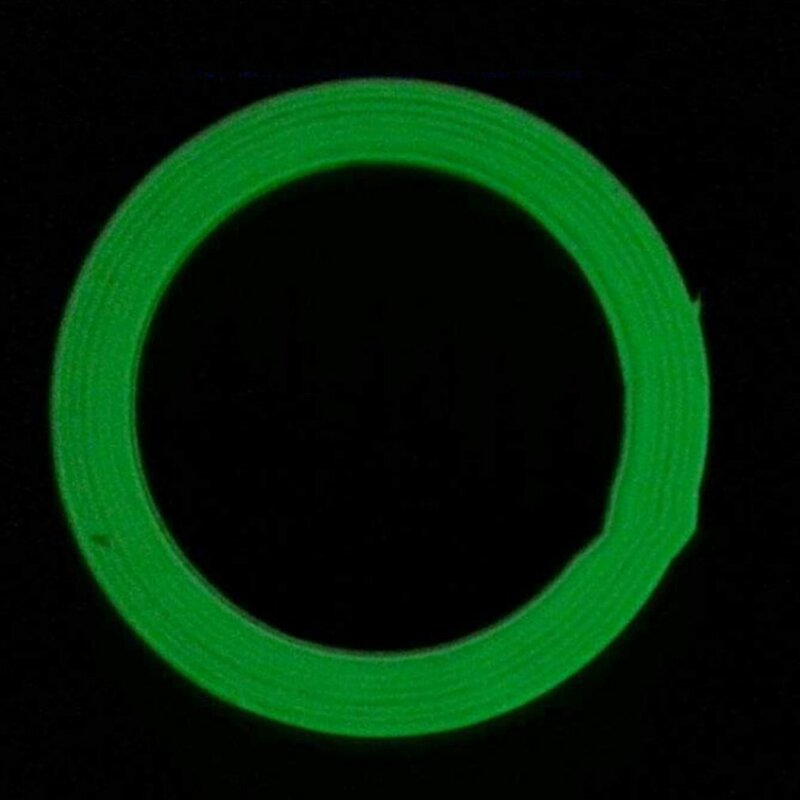 Nastro luminoso 1.5cm * 1m 12MM 3M nastro autoadesivo visione notturna Glow In Dark Safety Warning Security Stage Home Decoration Tapes