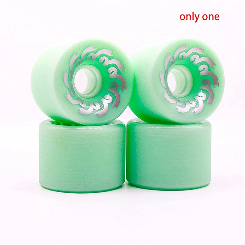 1PCS Skateboard Wheels 70Mm 82A PU,70X51mm, Professional Frosted Wheels For Longboard And Cruiser
