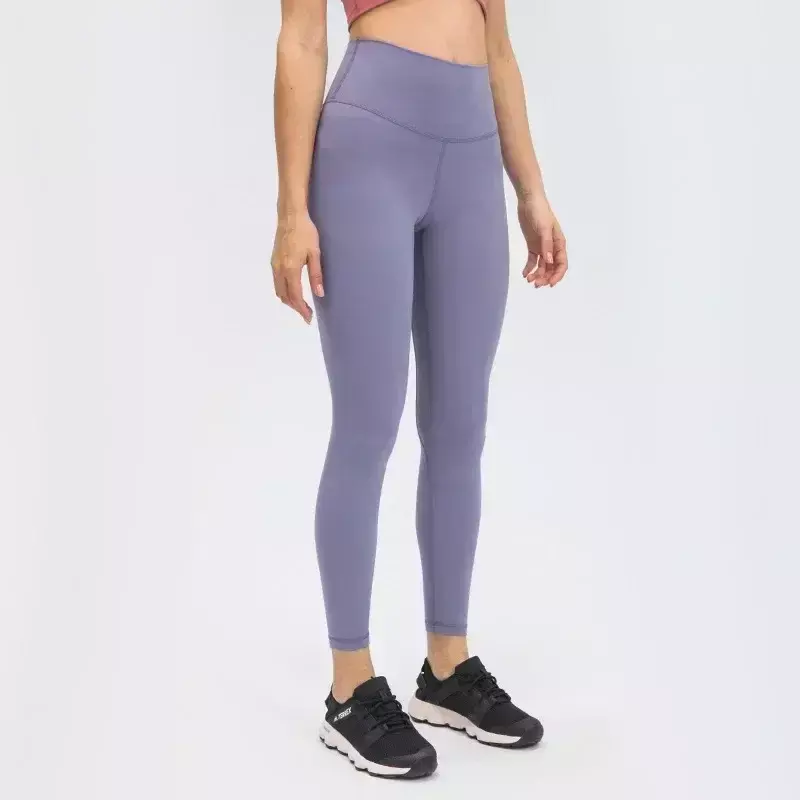 Lemon Align Women Sports Leggings High Waist Lift Hips Elastic Yoga Skinny Pants Comfortable Gym Fitness Push-ups Trousers