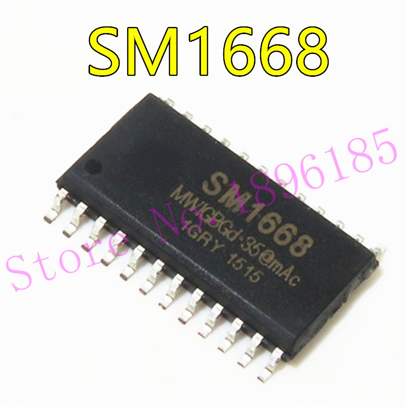 인덕션 쿠커 칩 드라이브 컨트롤, TM1668 일반 SM1668, 오리지널 SOP-24, 신제품