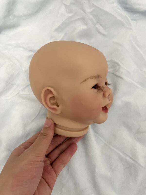 FBBD 19 inci Reborn bayi Emmy dibuat oleh seniman Luo Genesis lukisan DIY bagian dengan kain tubuh dicat Kit disesuaikan pasokan terbatas