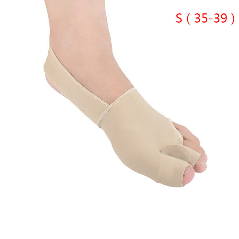 Gel 2 Toe Splint Straightener, corrector ortopédico do pé, Hallux Valgus, 1 par