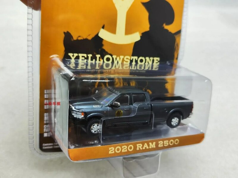 1:64(TV)Yellowstone - 2020 Ram 2500 kolekcja aluminiowy model samochodu ozdoby na prezent W1125