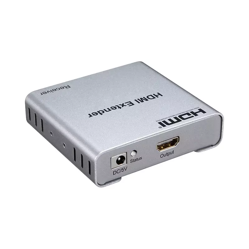 Prolongateur HDMI 4K 100M avec Boucle CAT5E Cat6 RJ45, Câble Ethernet, Émetteur-Récepteur Vidéo 1080p pour Ordinateur Portable PC vers Moniteur TV
