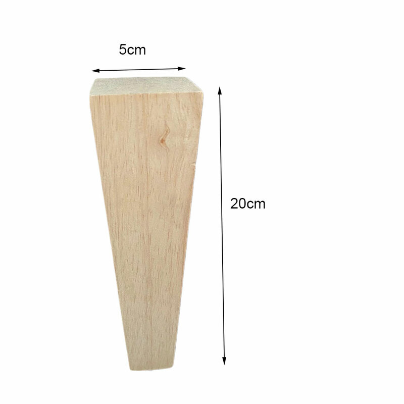 1PC 12/15/20cm meble z litego drewna stóp Sofa szafki łóżka nogi kwadratowe nogi dla Sofa stół dom umeblowanie akcesoria stóp