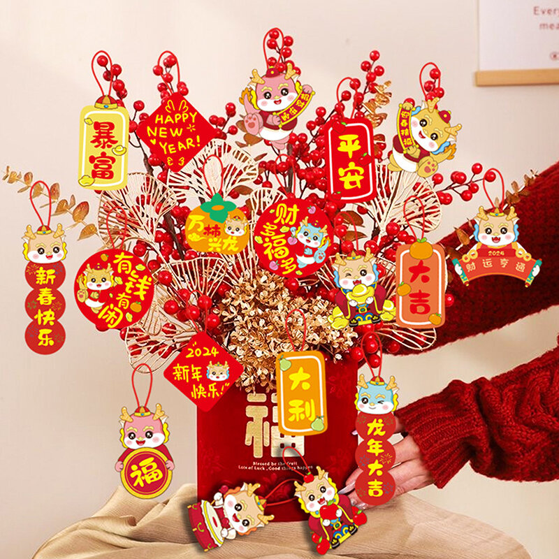 Spring Festival Hanging Pendant Chinese New Year Hanging Ornaments Chinese New Year Decoration Wedding Room Christmas