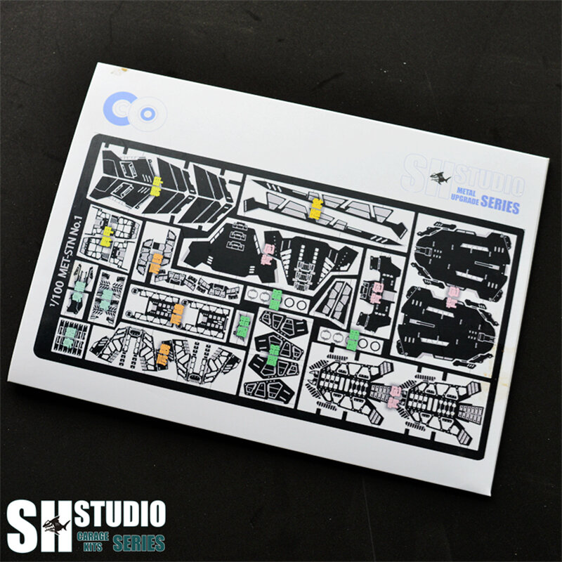SH Studio Metal Etching Detail-up Parts For 1/100 MG Sinanju Stein Ver Ka Mobile Suit Modification Model Toys Metal Accessories