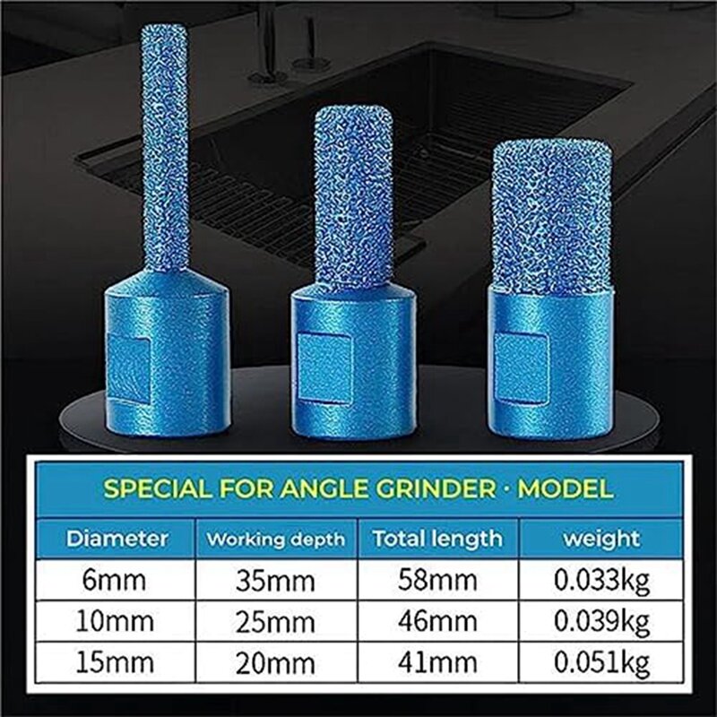 Slotting Tool Angle Grinder Trimming Milling Cutter, High Hardness Wear-Resistant Marble Slotting And Trimming