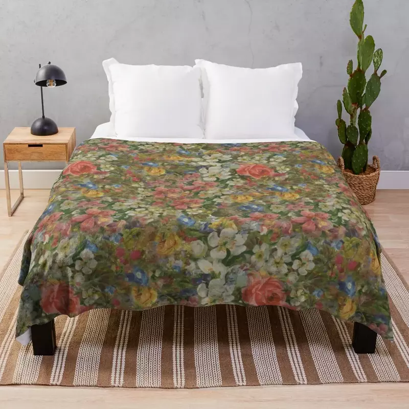 Hübsch. Seltsam. Blumen Malerei werfen Decke Bettdecken Schlafsack Weihnachts geschenke Bettwäsche Decken