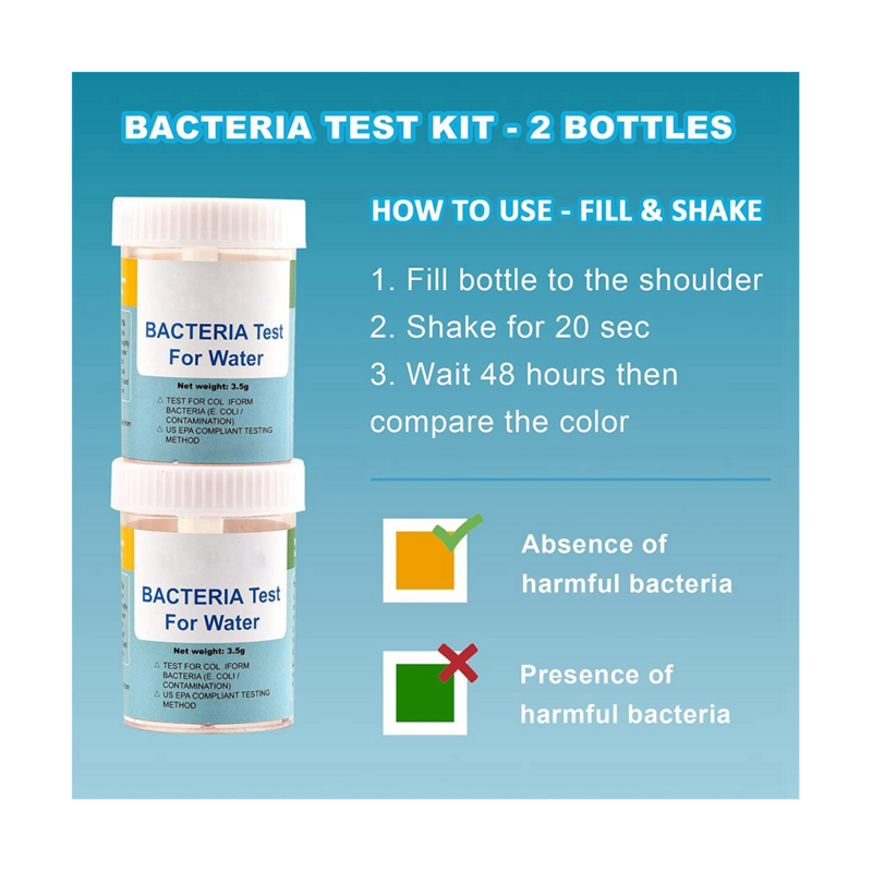 17-in-1 Complete Water Test Kit for Home,100 Strips + 2 Water Testing Kits for Drinking Water Easy Testing, PH, Lead