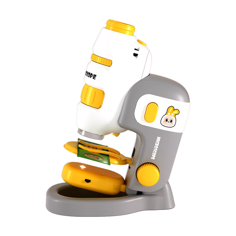 Microscope Mini Children's Three In One Multi Functional Convenient Puzzle Toy
