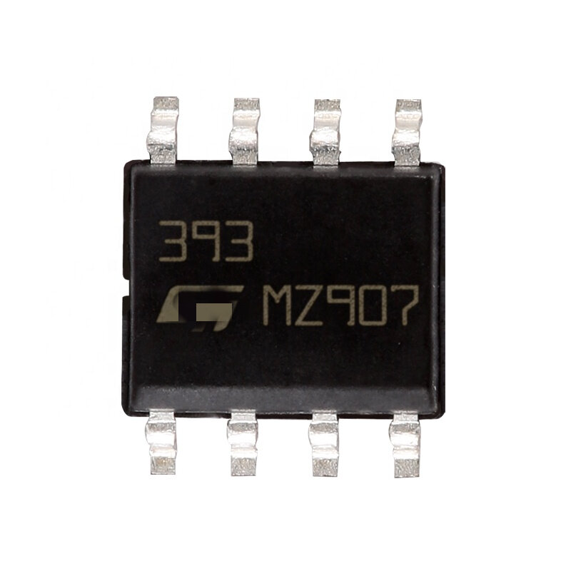 10pcs/lot New original LM393DT LM393DR SMD SOP-8 dual voltage comparator chip LM393D