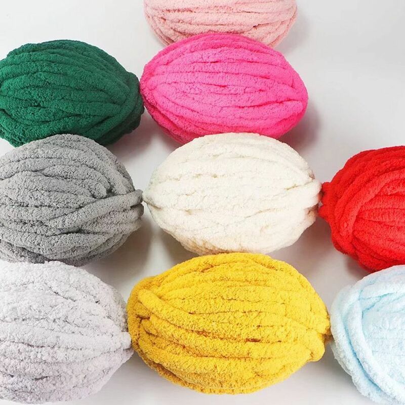 250g/Ball Novel Functional For Bag Blanket Sewing Crochet Yarn Yarn Ball DIY Hand Knitting Woven Thread