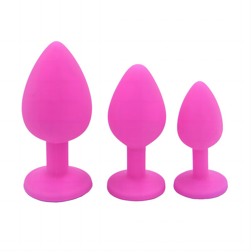 Soft SM Erotic Silicone Anal Plug Butt Unisex Bdsm Bondage Stopper Adult Game Prostate Massager Sex Toy For Men/Women Couples