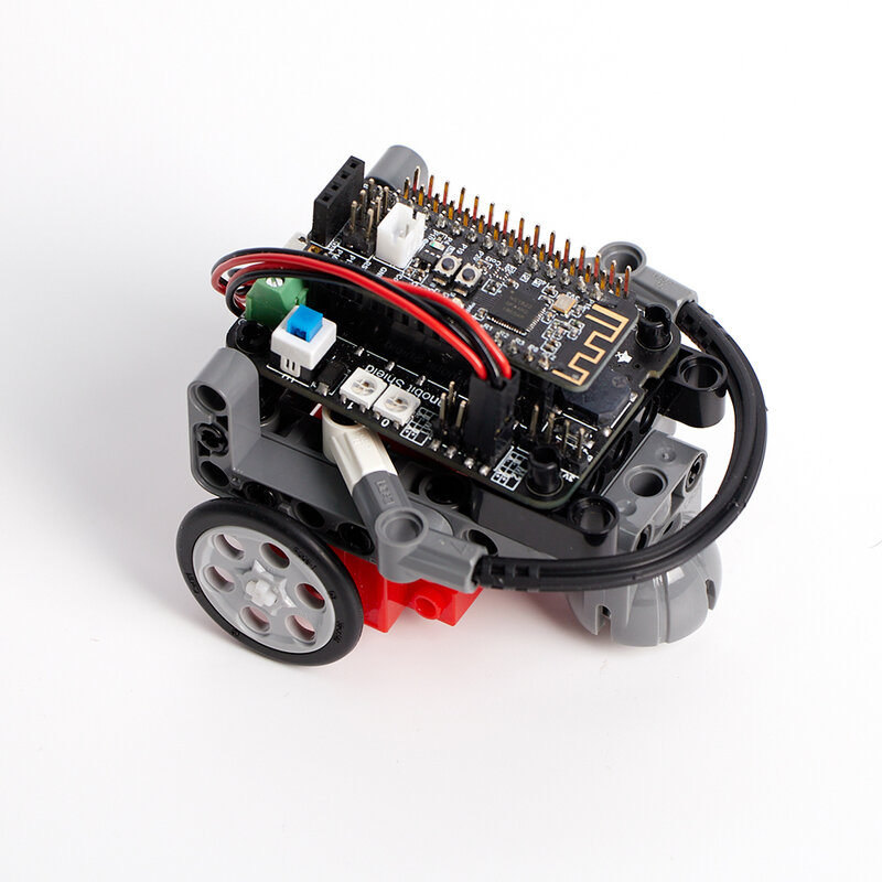 OmniBot ukuran Mini Kit Robot multifungsi berbasis Nanobit utama untuk Makecode, untuk mereka yang memiliki latar belakang pengodean