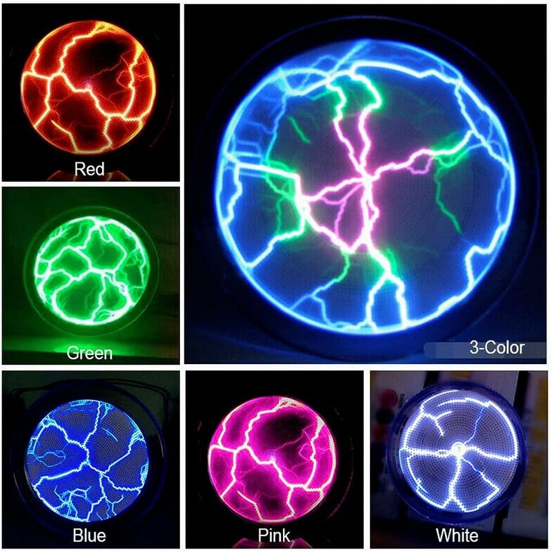 2.5-Inch Portable Mini Pocket Plasma Disc, Voice-Activated Response, Suitable For Party Decoration, Popular Science Gifts