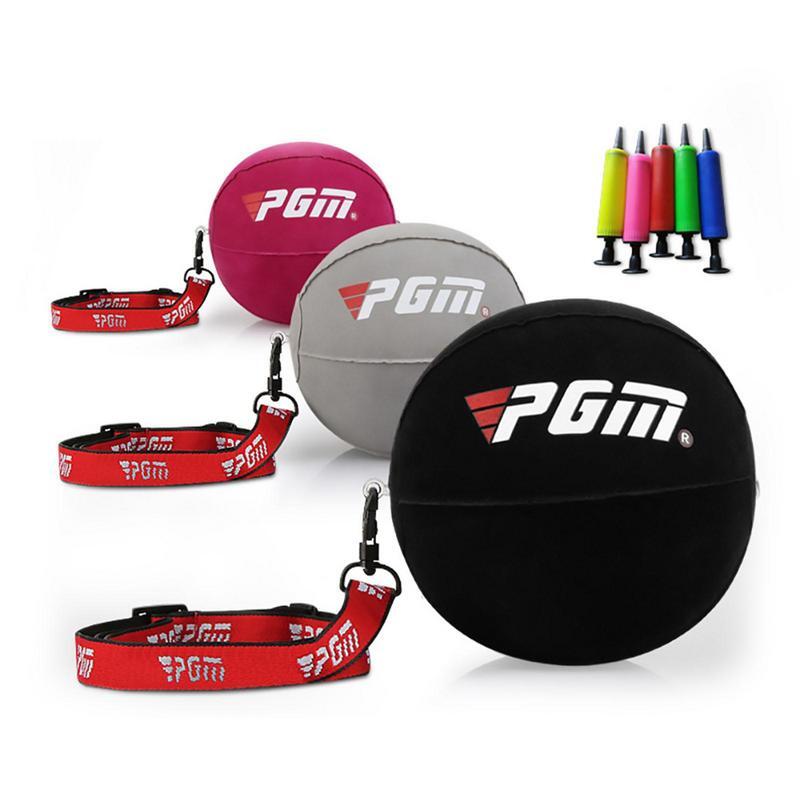 Bola de treinamento de balanço de golfe, bola de impacto inteligente, bola inflável para treinamento de correção de postura