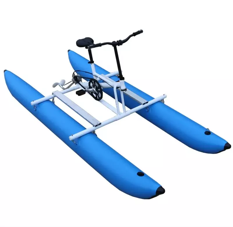 Bicicleta inflável água com pedal barcos, equipamentos esportivos para venda