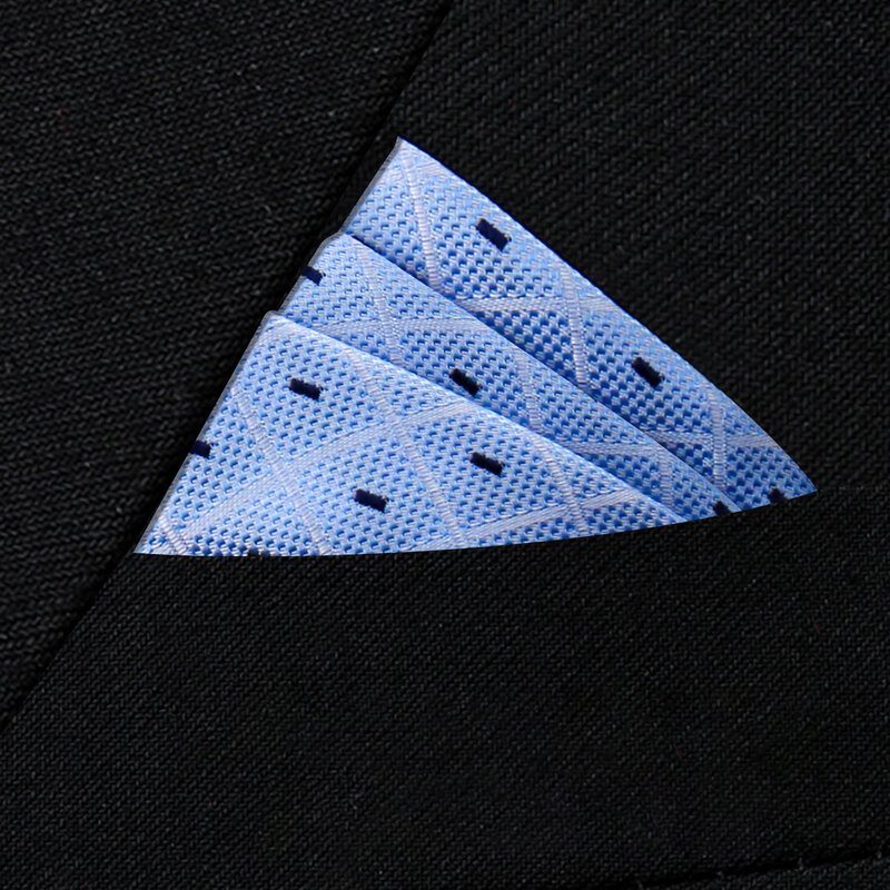 Pochette carrée de haute qualité pour hommes, nouveau style mouchoir, accessoires noirs imbibés, solide, pour de nombreux documents