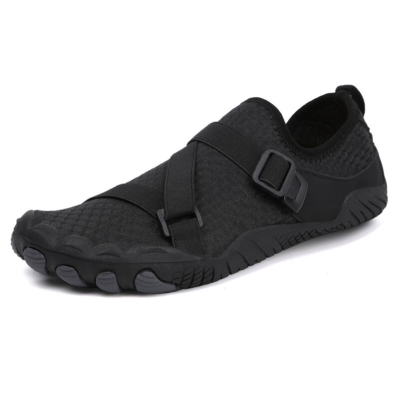 Zapatos de agua transpirables para hombre, calzado deportivo ligero, elástico, antideslizante, para vadear en la playa, de secado rápido, Unisex