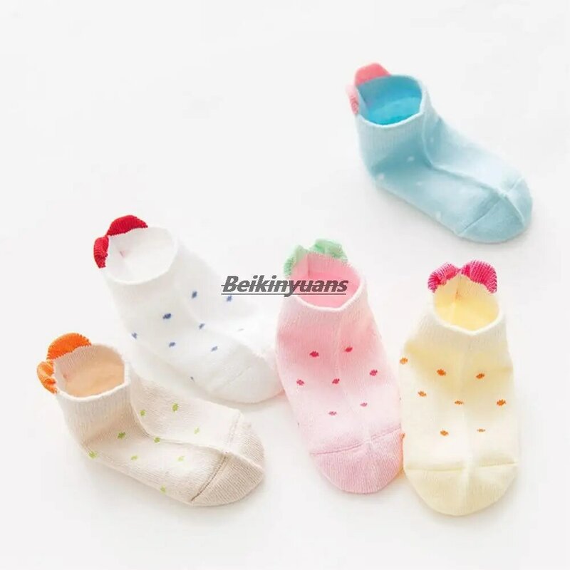 Calcetines náuticos para niños, medias finas de algodón para bebés, calcetines tobilleros para niños pequeños