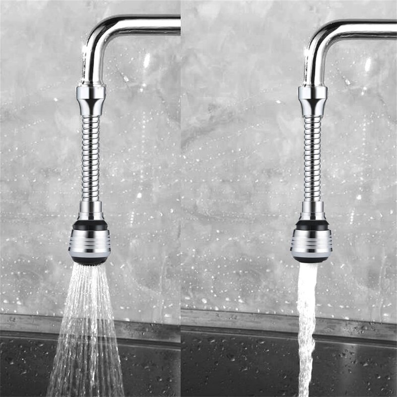 Heißer Verkauf 360 drehen Extender Düse drehbar Küchen armatur Verlängerung srohr Wassers parhahn Adapter für Waschbecken Bad zubehör