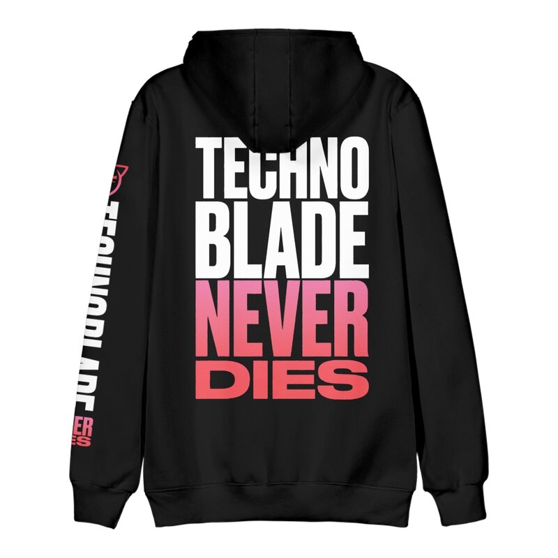Technoblade Never Dies Pullover Hoodie Long Sleeve Streetwear Men Women Sweatshirt 2023 Casual Style Fashion Clothes