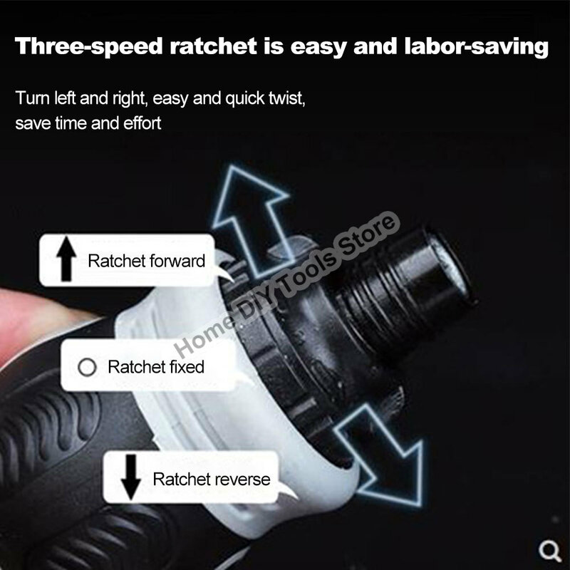 26 em 1 Ratchet Screwdriver Set Magnetic Dual-purpose Batch Head Telescópica Labor-Saving Screwdriver Hand Tool