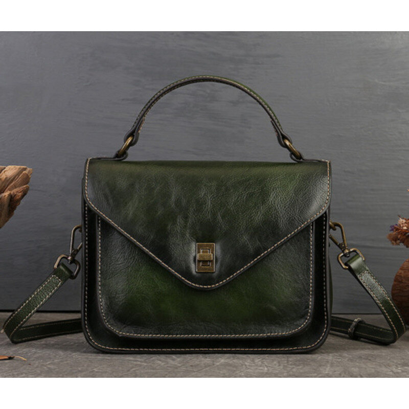 Single Genuine Leather Shoulder Bag High-End Crossbody Large Capacity Handbags For Women High-Quality Messenger Versatile Luxury