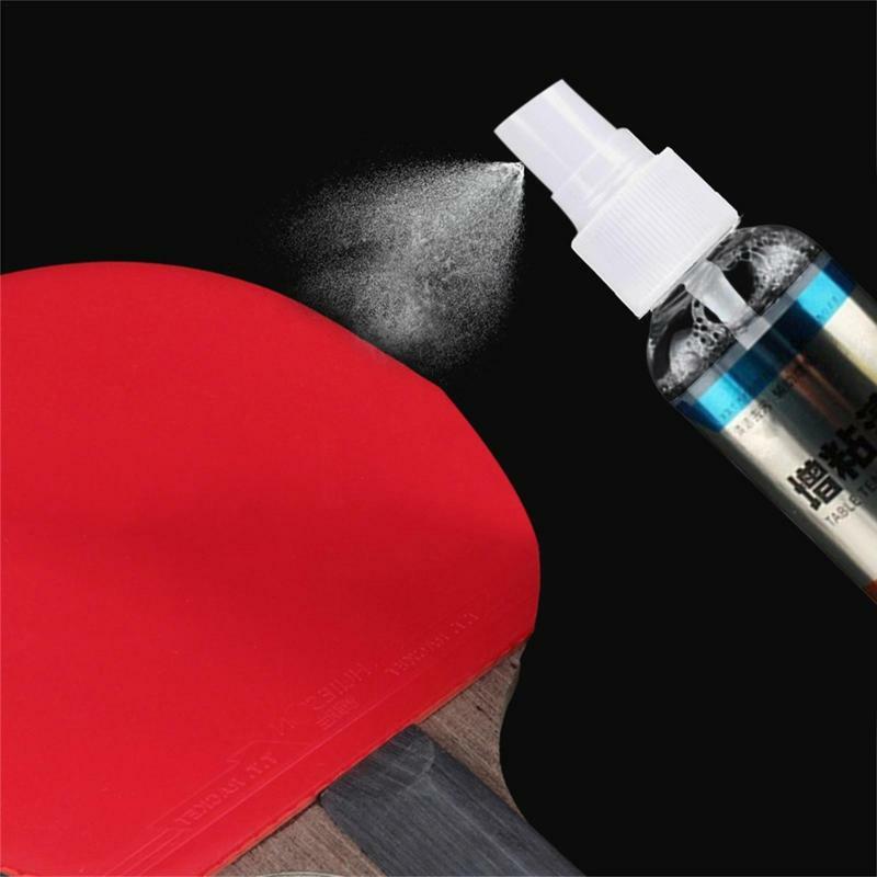 Racket Rubber Cleaner Table Tennis Bat Cleaner Table Tennis Bats Maintenance Protection 60ml Spray Agent Bottle