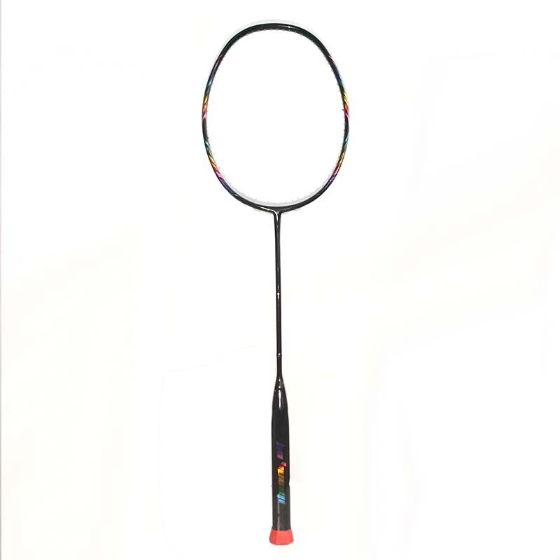 Caja de regalo 8U raqueta de bádminton auténtica, todo de carbono, mango de una pieza, raqueta de ataque ultraligera, raqueta individual