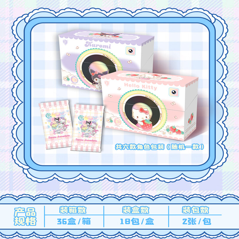 Sanrio บัตรแท้ไดอารี่ Sanrio Life ไดอารี่ครอบครัว coolomi Life ไดอารี่ HelloKitty สีชมพูน่ารักของขวัญของเล่น