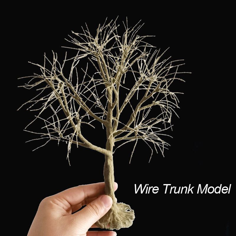 Model Tree Trunk Wires Tree Model Material Handmade Tree For Making Simulation Tree Powder Miniature Tree Model Train Layout