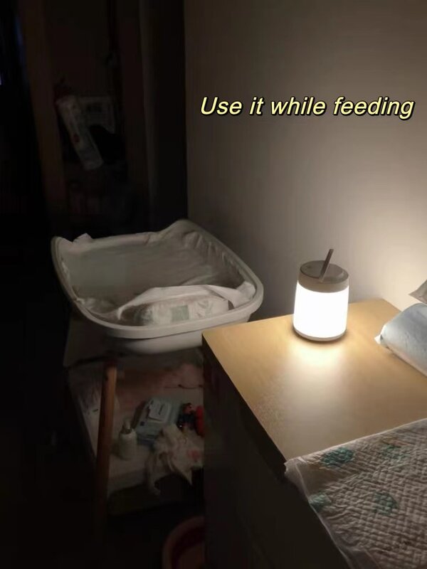 Led usb iluminação portátil casa quarto sala de estar leitura enfermagem ou campo de emergência poupança energia nght luz