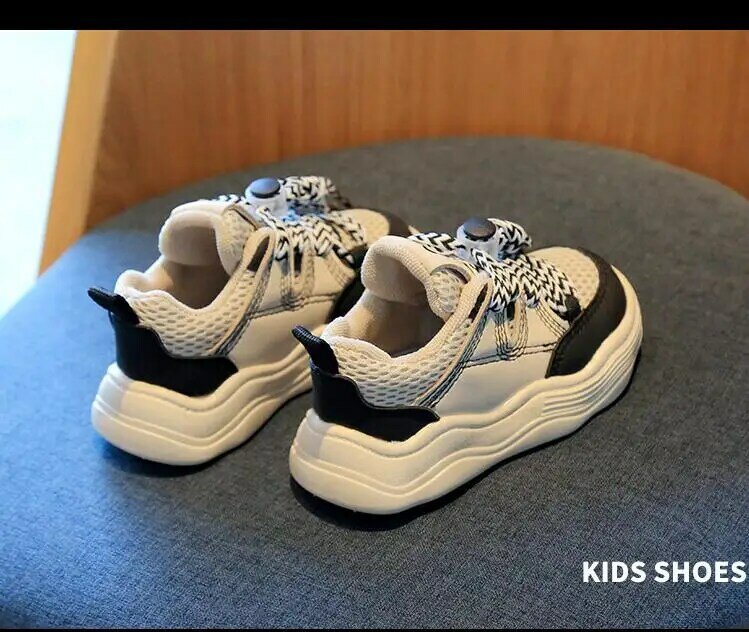 Children's Sports Shoes Spring Autumn New Style Children's Breathable Low-top Board Shoes Men's Women's Soft Sole Casual Shoes