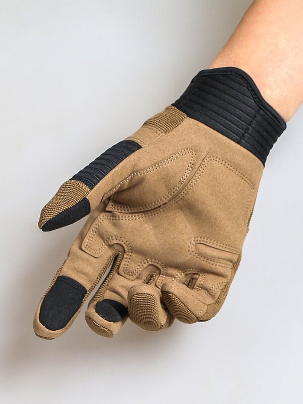 Спортивные перчатки тактические, мягкие и прилегающие к руке, прочные и удобные