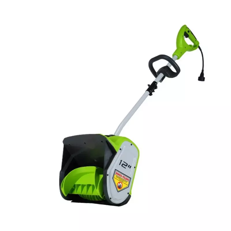 Greenworks-elétrica com fio Snow Shovel, 12 ", 8 Amp, 2600802