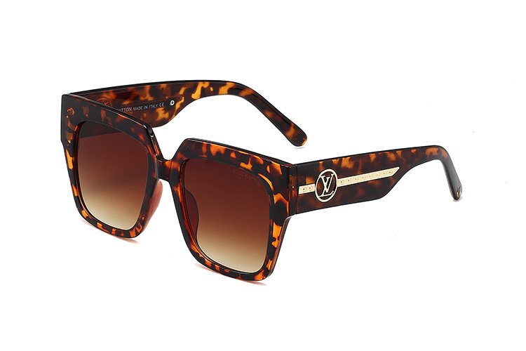 2024 New Fashion Sunglasses Men Sun Glasses Women Metal Frame Black Lens Eyewear Driving Goggles UV400 A10