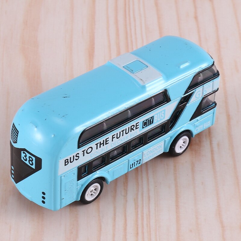 Autobus a due piani London Bus Design giocattoli per auto veicoli per autobus turistici veicoli per il trasporto urbano veicoli per pendolari