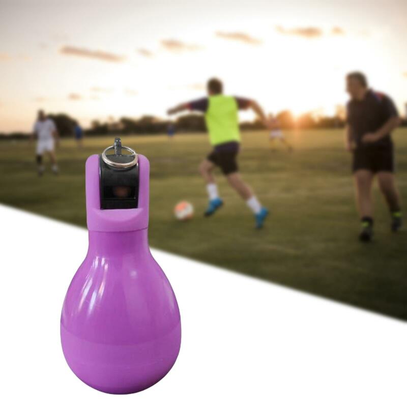 Squeeze Whistle PVC นกหวีดการฝึกอบรมสำหรับฟุตบอลทางกายภาพการศึกษาผู้ตัดสิน