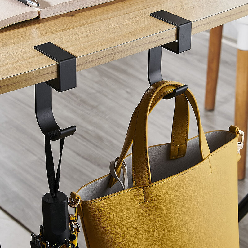 Adjustable Desk Edge Hook Without Punching Office Desktop Edge Hanging Bag Hook Student Backpack Storage Hanging Hook